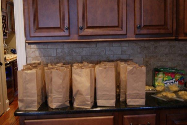 Dr. Cook and his family often pack 100's of lunches to hand deliver to local homeless communities, many of whom are Veterans.